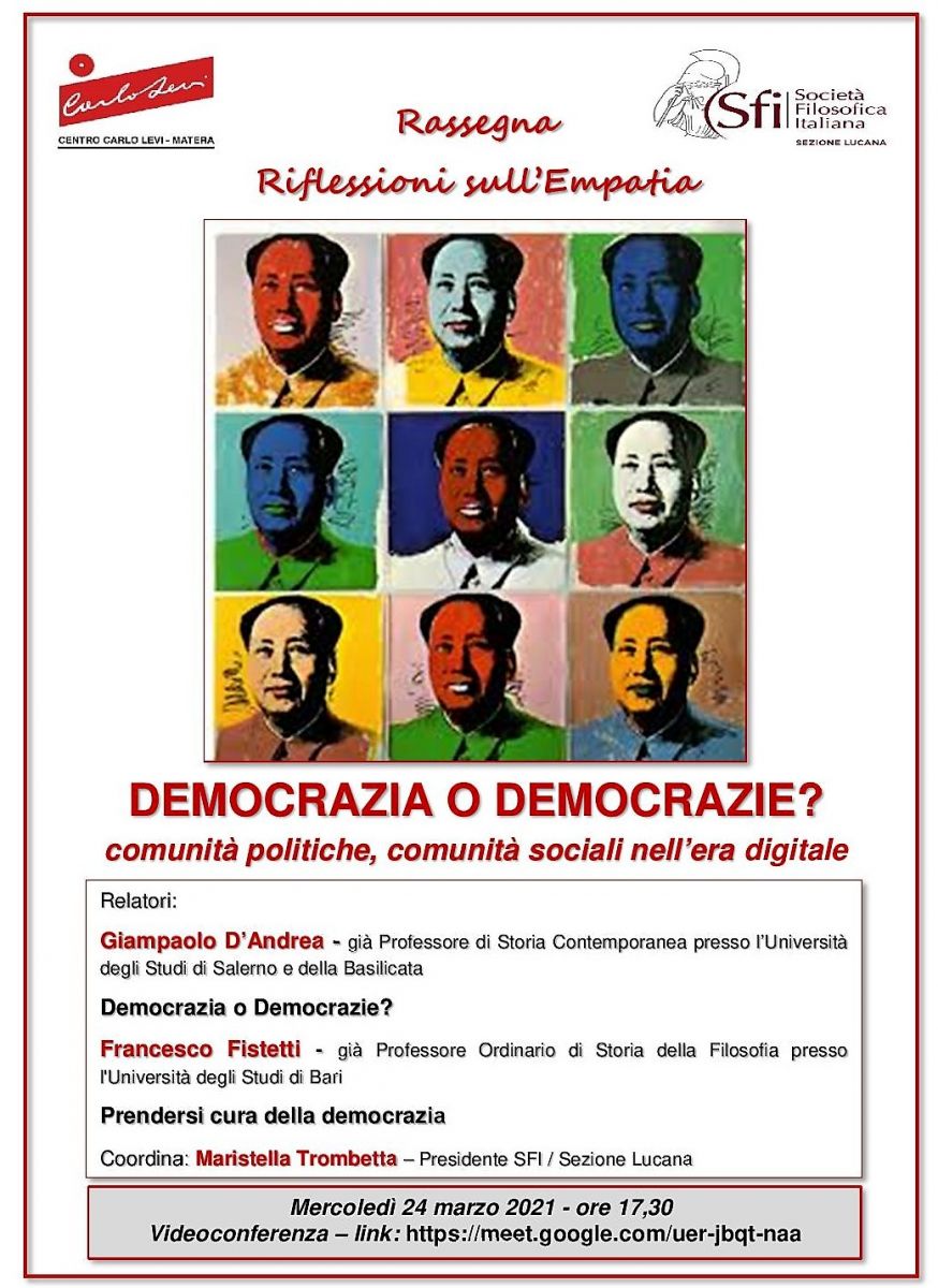 Sezione Lucana - Democrazia o democrazie?