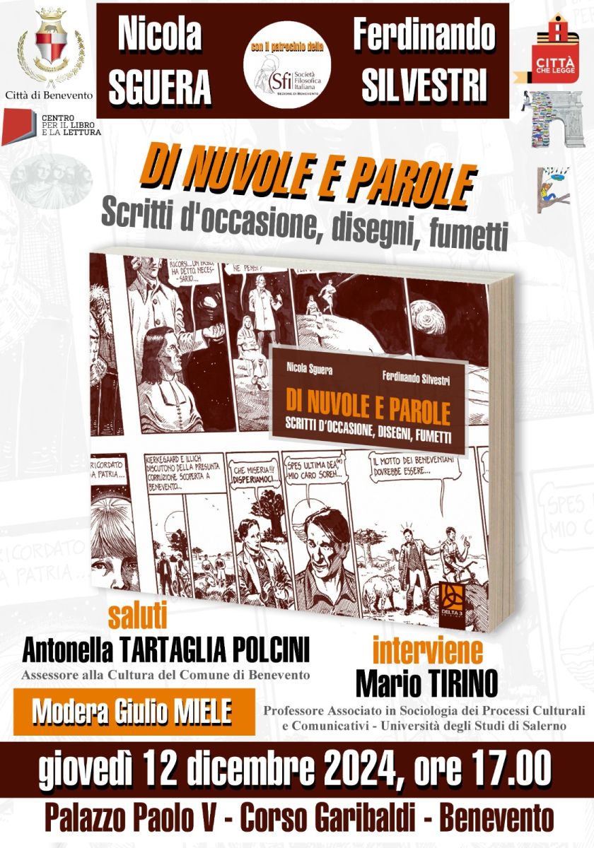 Di nuvole e parole - Presentazione libro di Nicola Sguera e Ferdinando Silvestri (Benevento, 12/12/2024)