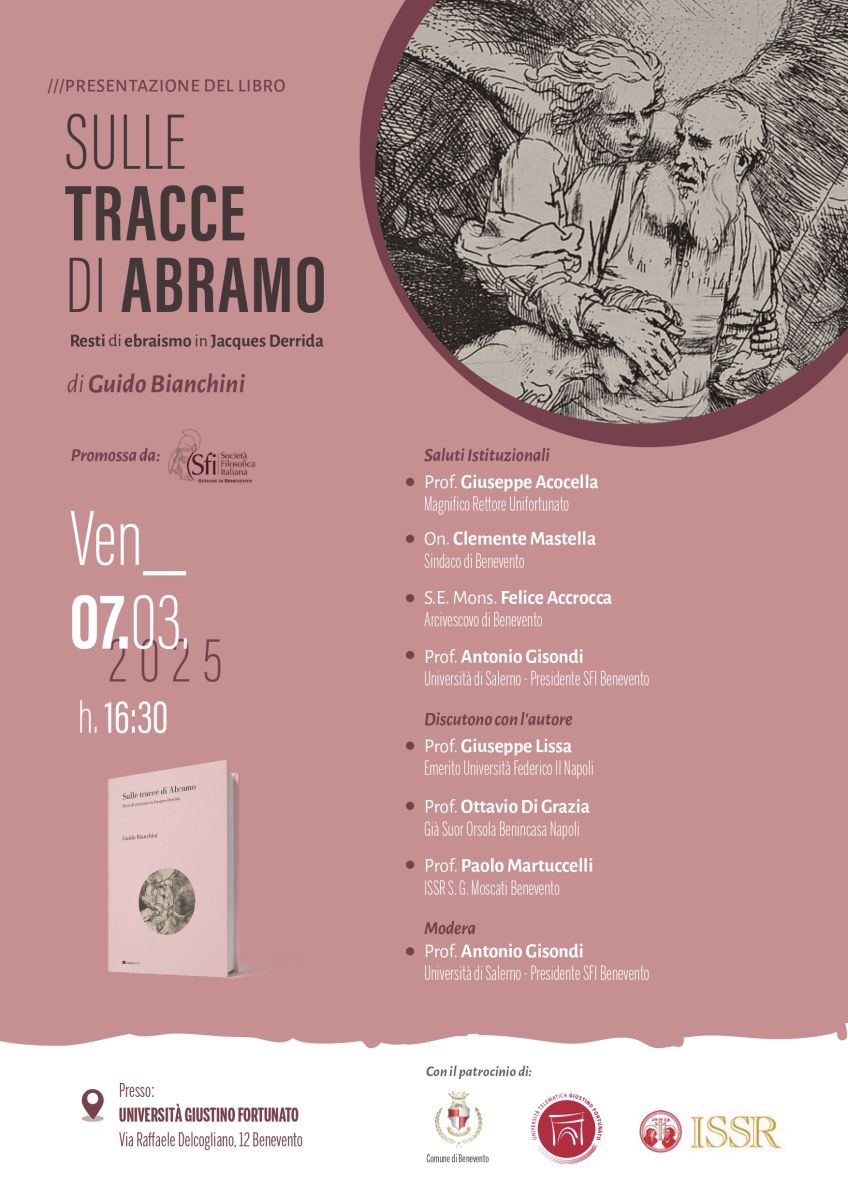 Sulle tracce di Abramo (Inschibboleth, 2024) - Presentazione del libro di Guido Bianchini